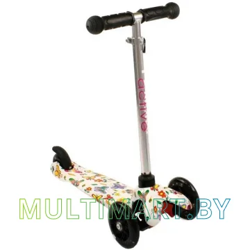 Самокат Triumf Active SKL-06AHP Mini Up Flash Print (Butterfly)